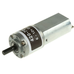 Rs Pro - Motoréducteur cc 12 v, 1,5 w, 76 tr/min, dia. de l'arbre 4mm ( Prix pour 1 )