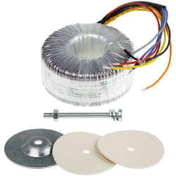 Rs Pro - Transformateur torique 2 x 115V c.a. 2 x 24V c.a., 120VA ( Prix pour 1 )