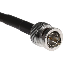Rs Pro - Câble coaxial RG59 Avec connecteur bnc mâle, 1m ( Prix pour 1 )