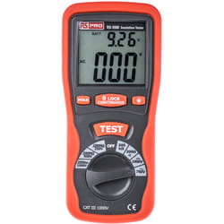 Rs Pro - Contrôleur d'isolement 250V, 1000V, RS5500 ( Prix pour 1 )