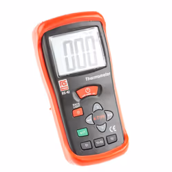 Mesure de température absolue maximum = +1300 °C, +2000 °F Type de thermomètre = Filaire Type de sonde = K Précision optimale ...