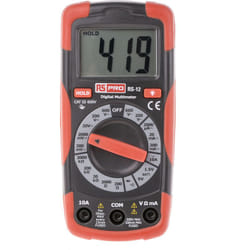 Rs Pro - Multimètre RS12 Portable, 600V c.a. ( Prix pour 1 )