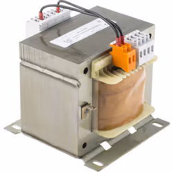 Tension au secondaire = 2x115V c.a. Puissance = 1kVA Type de montage = Montage à visser Longueur = 150mm Largeur = 156mm Prof ...