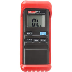 Rs Pro - Thermomètre numérique RS51, 1 voie de mesure pour k ( Prix pour 1 )