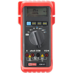 Rs Pro - Multimètre IDM67 Portable, 600V c.a. 10A c.a. ( Prix pour 1 )