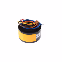 Tension au primaire = 230V c.a. Tension au secondaire = 2 x 12V c.a. Puissance = 15VA Nombre de sorties = 2 Hauteur = 35mm Po ...