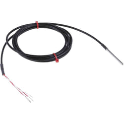 Rs Pro - Capteur rtd PT100 ø 4mm, L.50mm + 2m, +250°C max, Câble ( Prix pour 1 )