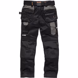Pantalon flexible, à coupe ajustée, en polyester élastiqué sur deux sens, avec renforts en Cordura® balistique résistant. Poc ...