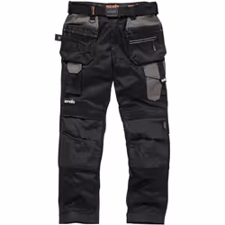 Pantalon flexible, à coupe ajustée, en polyester élastiqué sur deux sens, avec renforts en Cordura® balistique résistant. Poc ...