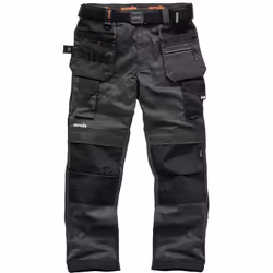 Pantalon flexible, à coupe ajustée, en polyester élastiqué sur deux sens, avec renforts en Cordura® balistique résistant. Poc ...