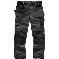 Scruffs - Pantalon Pro Flex avec poches-étuis, graphite Taille 44 l
