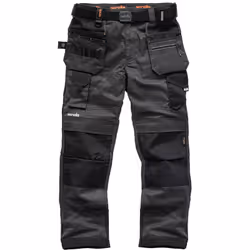 Pantalon flexible, à coupe ajustée, en polyester élastiqué sur deux sens, avec renforts en Cordura® balistique résistant. Poc ...