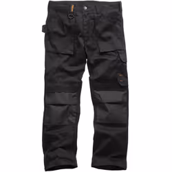 Pantalon de travail à coupe droite, fabriqué à partir de polyester léger et durable et de coton issu de sources durables, pou ...