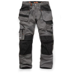 Scruffs - Pantalon Trade Graphite Taille 36 r – Avec Poches-Étuis – Confort et Praticité