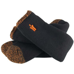 Chaussettes thermiques, noir Pointures 41 - 47 (7 - 12)