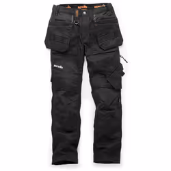 Pantalon de travail pour femmes à coupe étroite, avec panneaux extensibles intégrés pour plus de confort et de souplesse. Tis ...