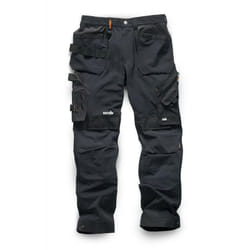 Scruffs - Pantalon Pro Flex Plus avec poches-étuis, noir Taille 38 l
