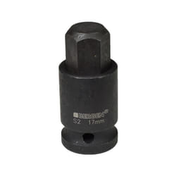 M17 x 55mm 1/2 Impact à court dentraînement hexagonal Allen Key touchés