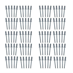 Aluminium métriques Pop Rivets aveugles Pot fixation 4mm x 10mm 100pc
