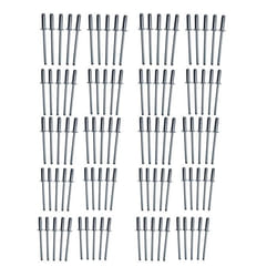Aluminium métriques Pop Rivets aveugles Pot Fixation 3.2mm x 10mm 100pc