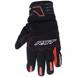 RST Rider Gants de moto, noir-rouge, taille XL pour Hommes