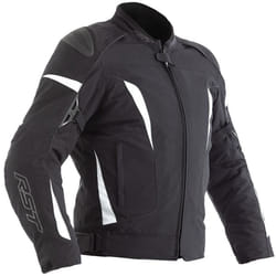 RST GT Veste textile de moto de dames, noir-blanc, taille S pour Femmes