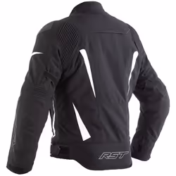 RST GT Veste textile de moto de dames, noir-blanc, taille S pour Femmes