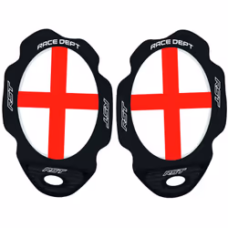 RST Flag Series Curseurs de genou, blanc-rouge