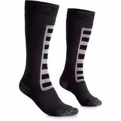 RST Adventure Chaussettes de moto, noir-gris, taille M L pour Hommes