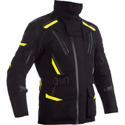 RST Pro Series Pathfinder Veste texte moto, noir-jaune, taille L pour Hommes