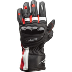 RST Pilot Gants de moto, noir-blanc-rouge, taille XL pour Hommes