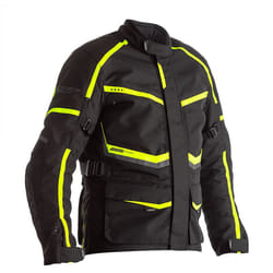 RST Maverick Veste textile de moto de dames, noir-jaune, taille 2XL pour Femmes