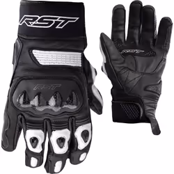 RST Freestyle II Gants de moto, noir-blanc, taille L pour Hommes