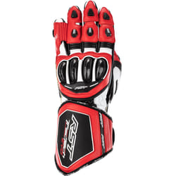 RST Tractech Evo 4 Gants de moto, noir-blanc-rouge, taille S pour Hommes