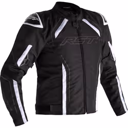 RST S-1 Veste textile moto, noir-blanc, taille XS pour Hommes