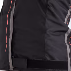 RST S-1 Veste textile moto, noir-gris-rouge, taille L pour Hommes