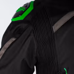 RST S-1 Veste textile moto, noir-gris-vert, taille S pour Hommes