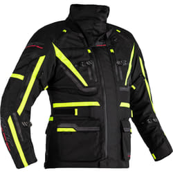 RST Pro Series Paragon 6 Airbag Moto Veste Textile, noir-jaune, taille S pour Hommes