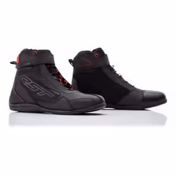 RST Frontier Chaussures de moto, noir-rouge, taille 40 pour Hommes