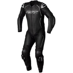 RST S1 Costume en cuir de moto 1 pièce, noir-blanc, taille L pour Hommes