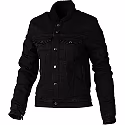 RST Sherpa Denim Veste textile de moto, noir, taille 2XL pour Hommes