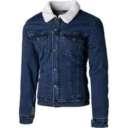 RST Sherpa Denim Veste textile de moto, bleu, taille L pour Hommes