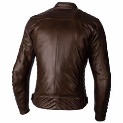 RST Roadster 3 Veste en cuir de moto, brun, taille L pour Hommes