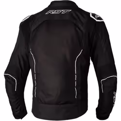 RST S1 Mesh Veste textile de moto, noir-blanc, taille 2XL pour Hommes