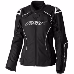 RST S-1 Veste textile de moto pour dames, noir-blanc, taille XL pour Hommes