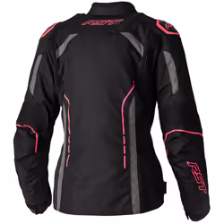 RST S-1 Veste textile de moto pour dames, noir-rose, taille XS pour Hommes