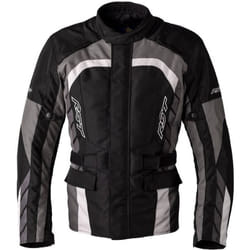 RST Alpha 5 Veste textile de moto, noir-gris, taille M pour Hommes