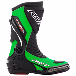 RST Tractech Evo III Sport Bottes de moto, noir-vert, taille 43 pour Hommes