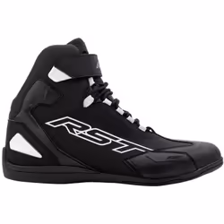 RST Sabre Chaussures de moto, noir-blanc, taille 43 pour Hommes