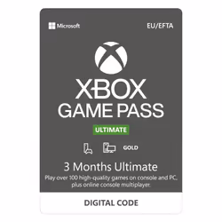 Microsoft Xbox Live Game Pass Ultimate